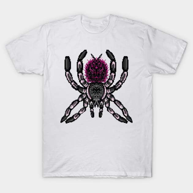 Tarantula Pixel Art 2 T-Shirt by IgorAndMore